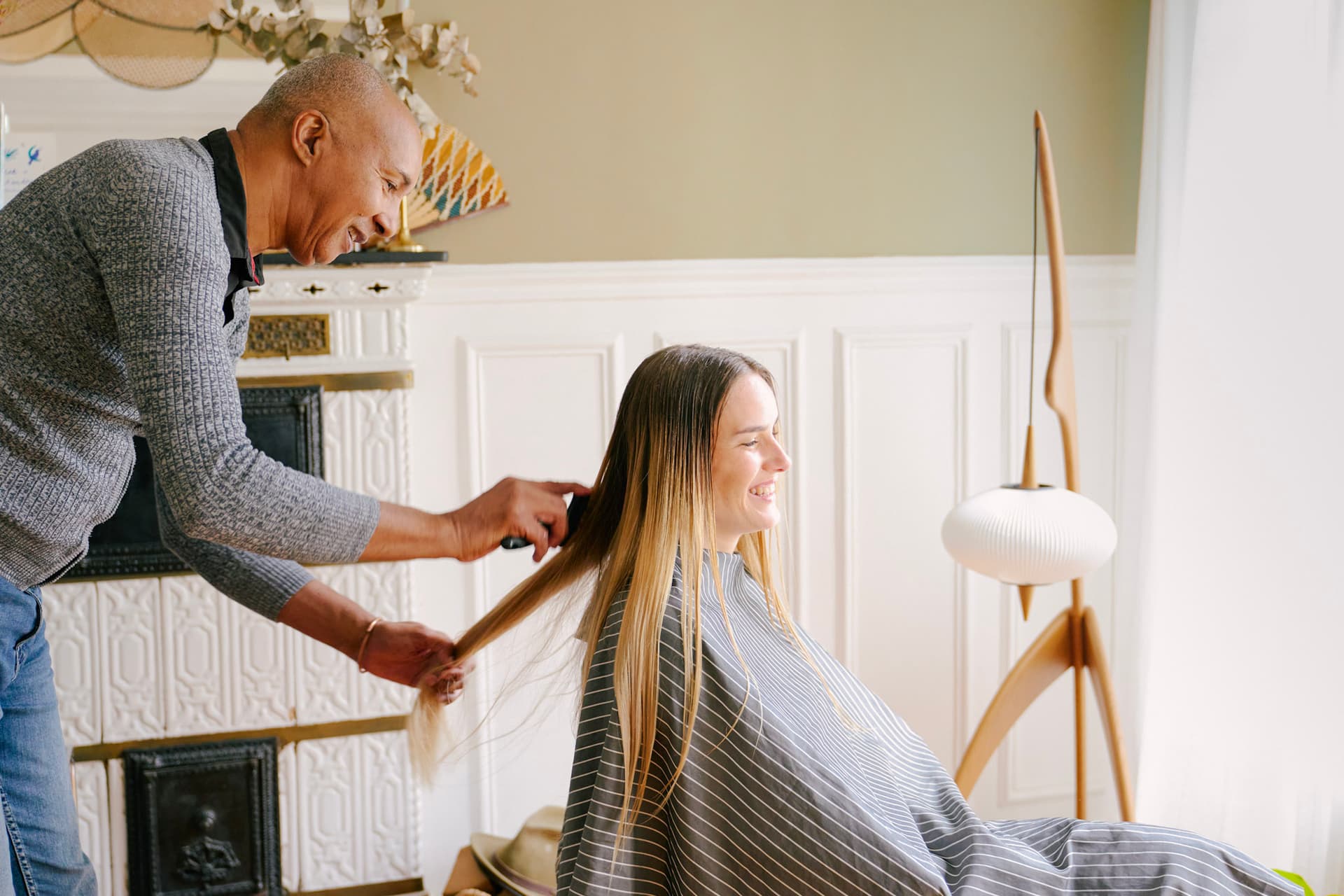 Lissage cheveux