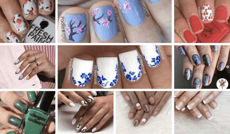 inspiration Nail art de printemps