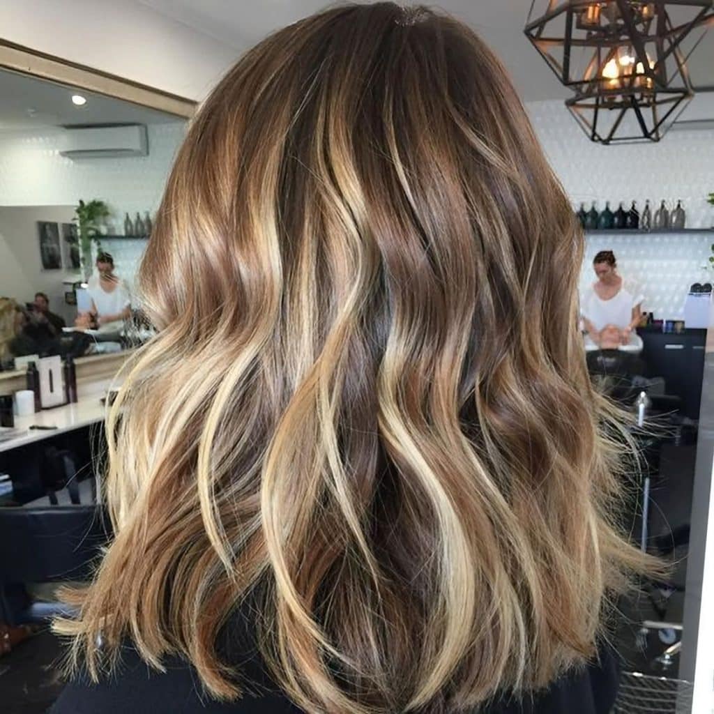 Flash cheveux technique de balayage