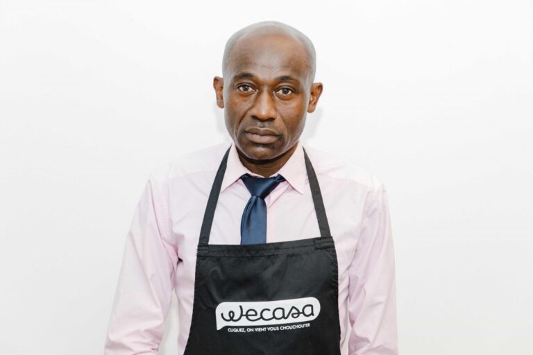 Portrait Enoch homme de ménage Wecasa