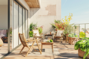 mobilier exterieur bois