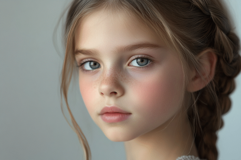 coiffures simples pour petites filles