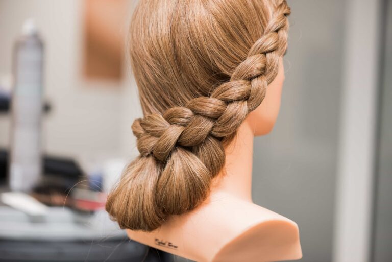 coiffure tresses soirée