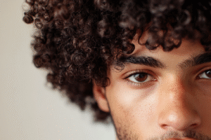 coupe curly homme courte