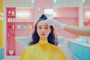 Coloration et décoloration de cheveux