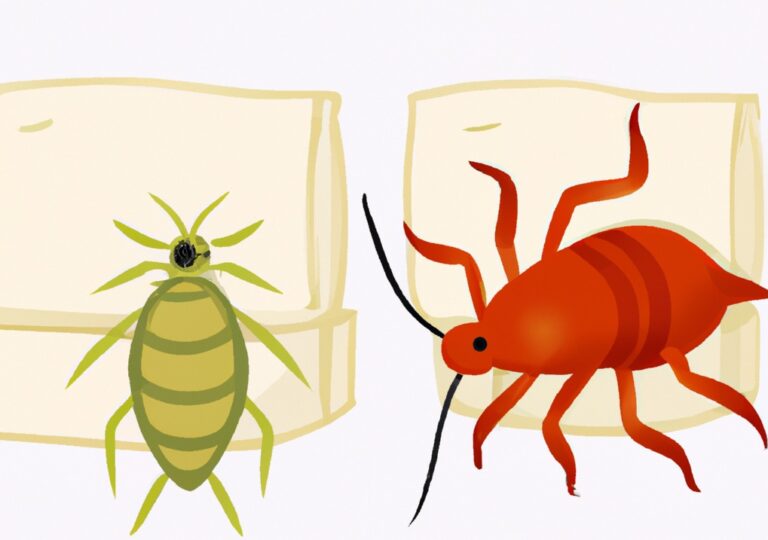 differences puce et punaise