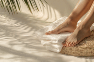 bande de cire froide pour s'épiler les jambes