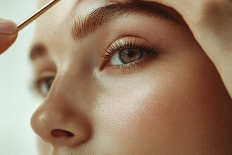 Épilation du visage