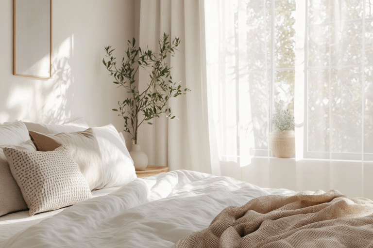 Couette bien lavée et draps propres