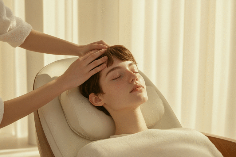 Massage crânien