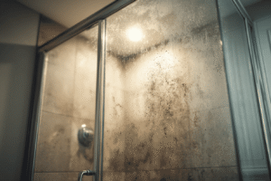 enlever calcaire porte douche