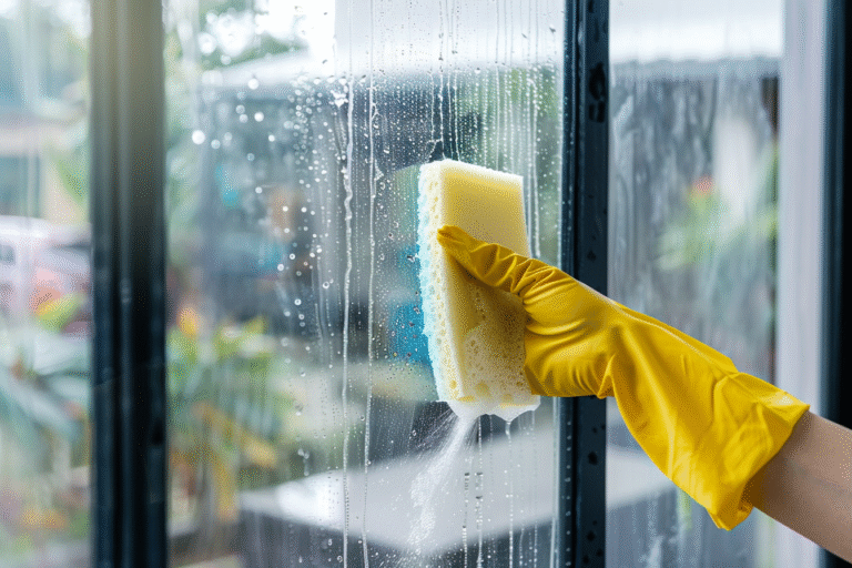 Nettoyage fenêtres et baies vitrées