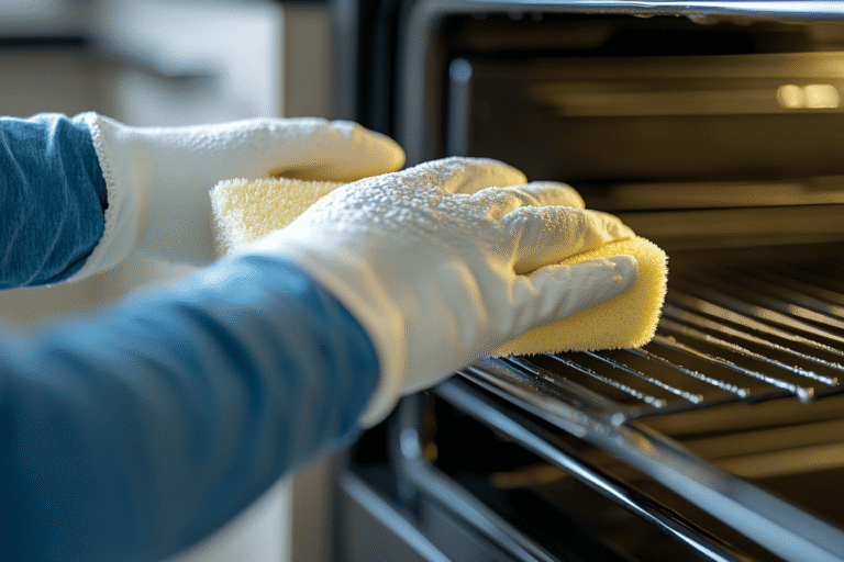 nettoyer grille four