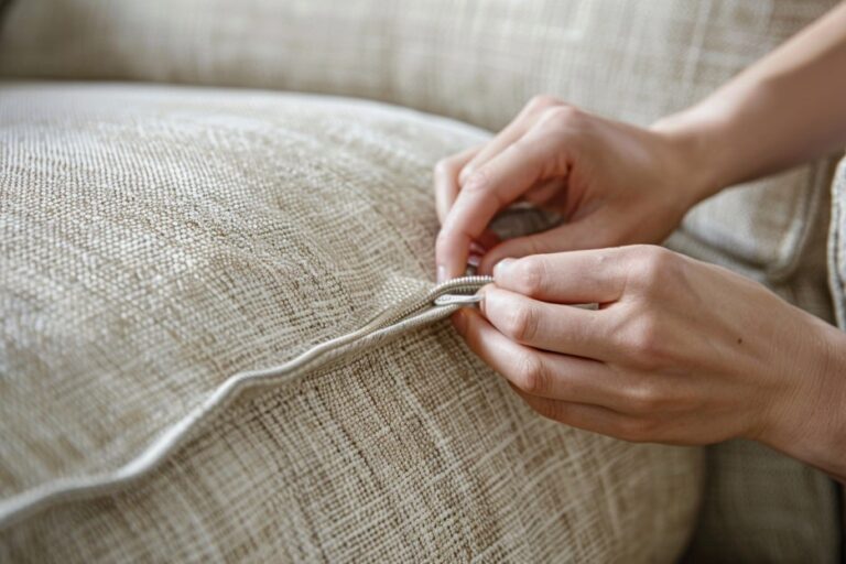 nettoyer housse canapé