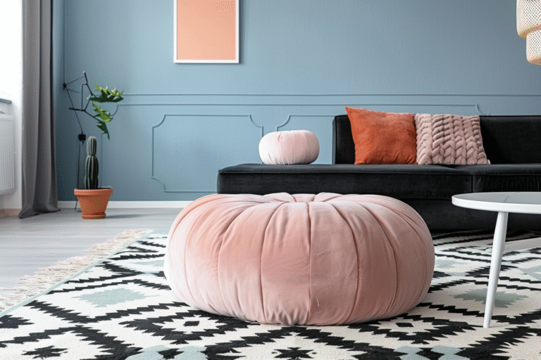 pouf non déhoussable