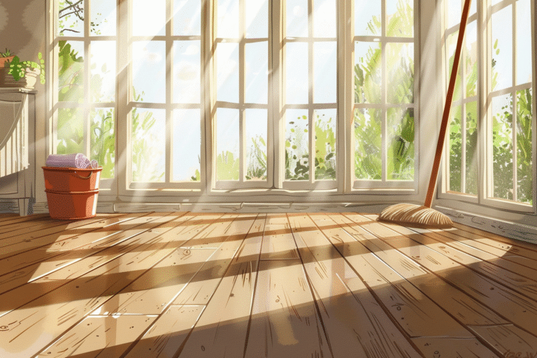 nettoyer vieux parquet en bois