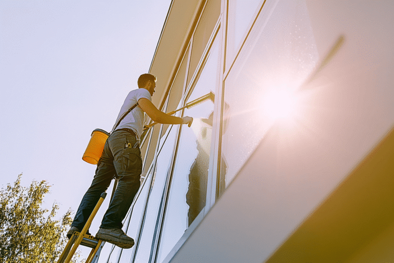 nettoyage baie vitrée