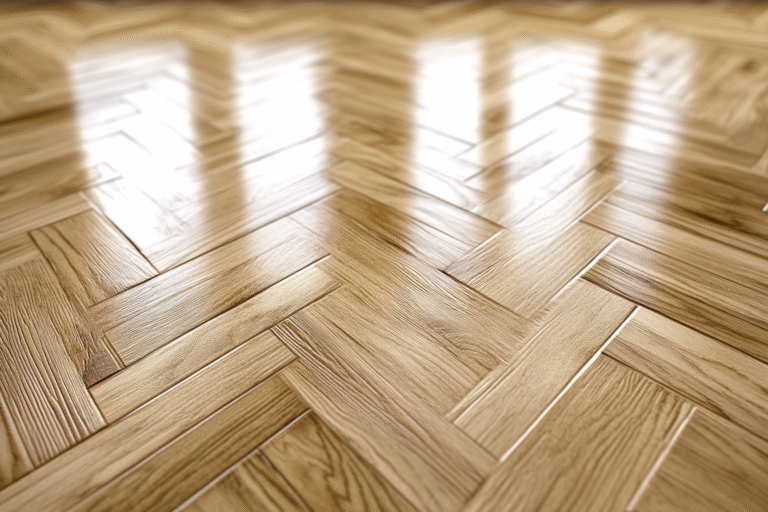 parquet flottant dans salon