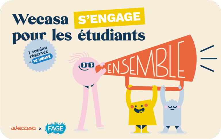 wecasa s'engage pour les etudiants