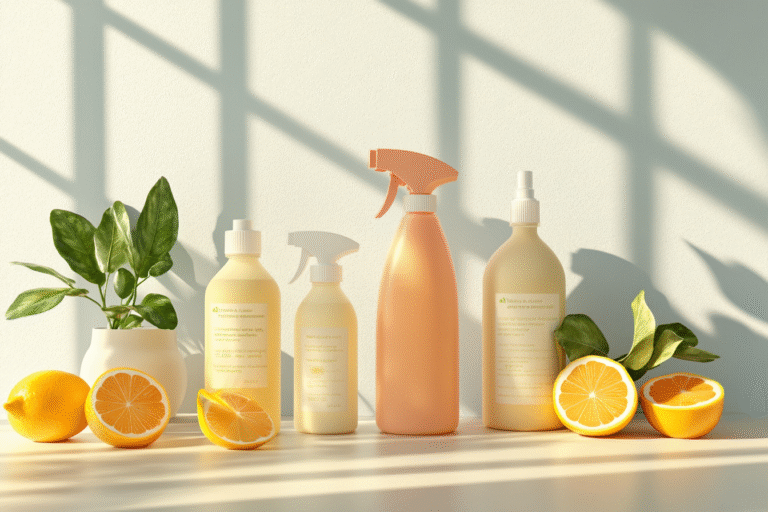 produits de nettoyage maison saine