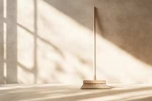 Un balai classique, parfait pour nettoyer le sol ou pour balayer tout type de surfaces