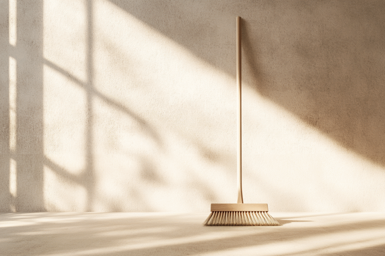 Un balai classique, parfait pour nettoyer le sol ou pour balayer tout type de surfaces