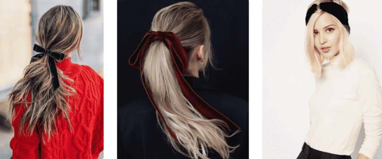 Velours dans les cheveux