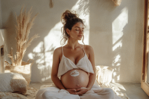 massage vergetures grossesse