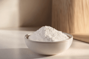 Blanc de meudon dans un bol