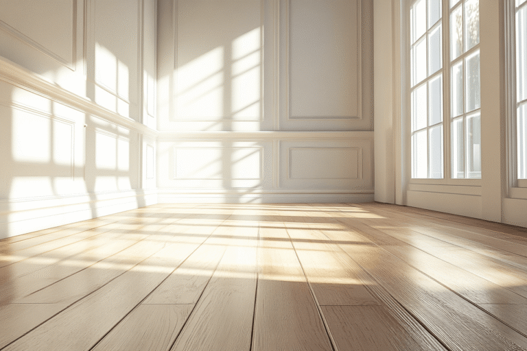 Visuel d'un parquet impeccable