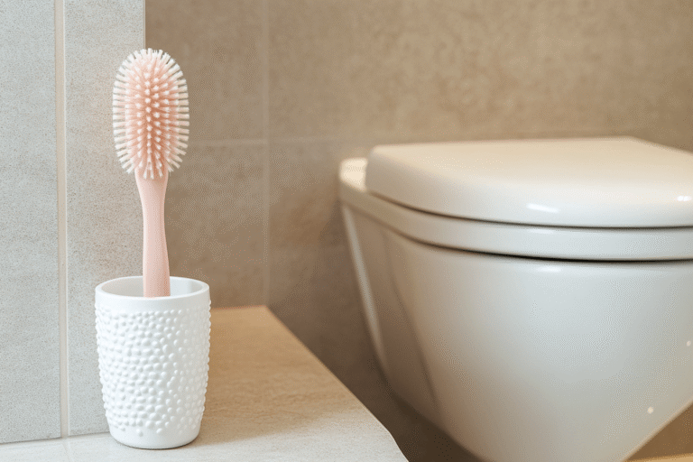 Visuel d'une brosse pour nettoyer les toilettes