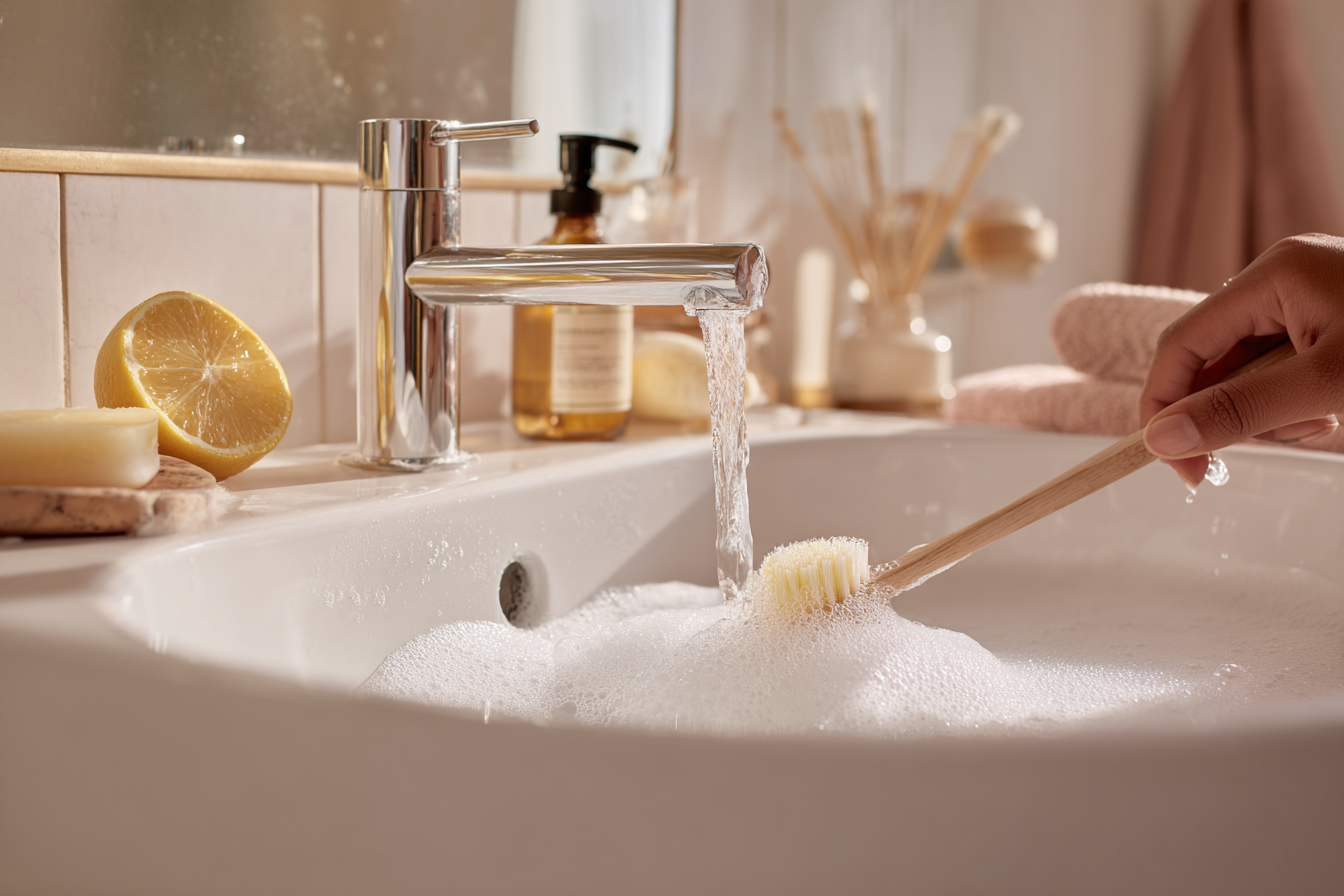 comment nettoyer le trou du lavabo