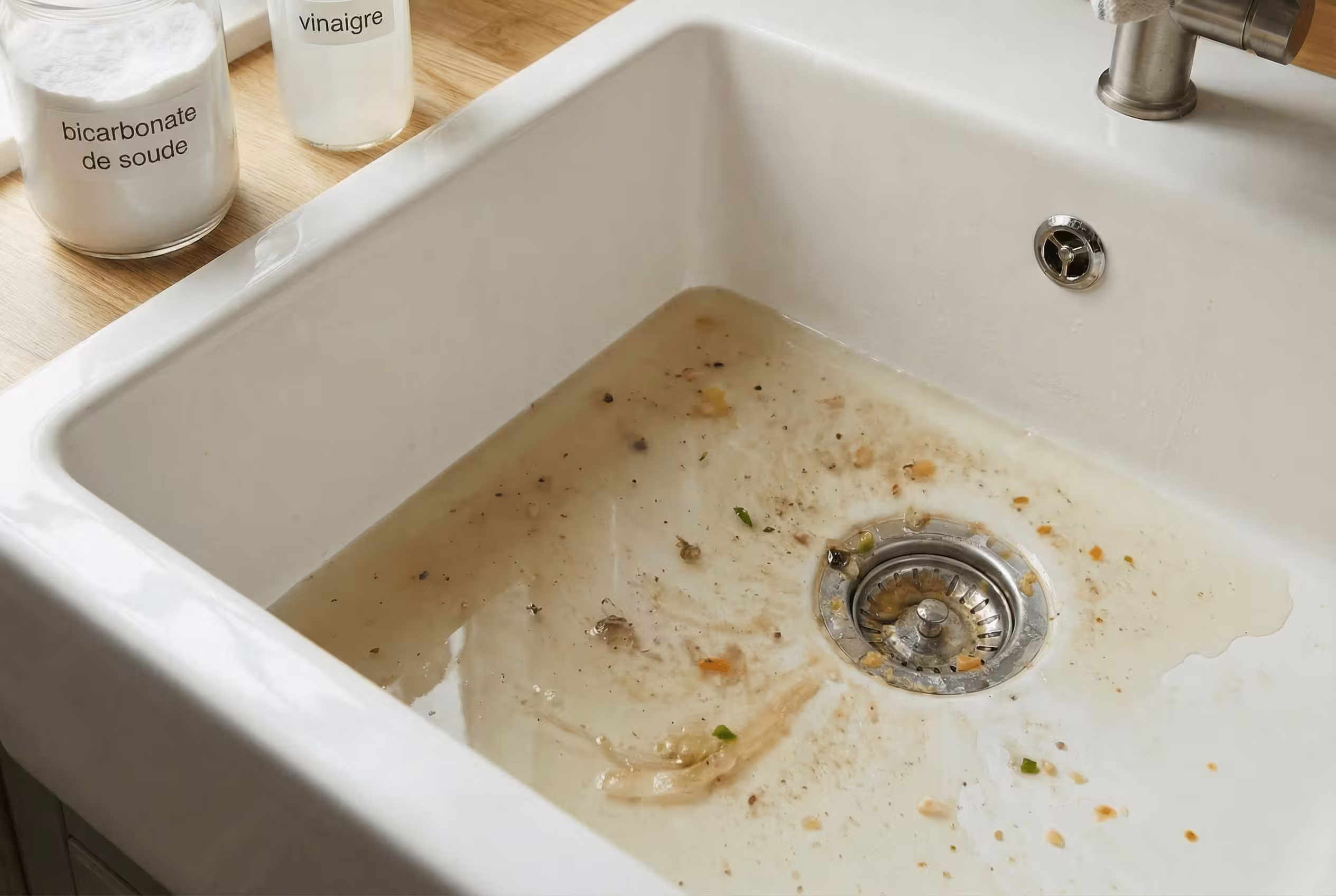 astuces naturelles déboucher évier