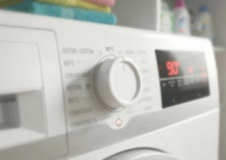 Programme à 90°C pour laver son linge
