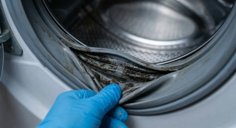 Ma machine à laver fait des tâches marrons