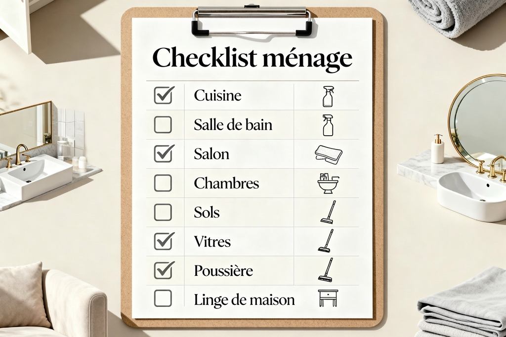 Liste des tâches ménagères